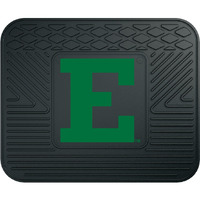 FANMATS 17677 Eastern Michigan Eagles Back Row Utility Car Mat - 1 Piece - 14in. x 17in., All Weather Protection, Universal Fit, Molded Team Logo