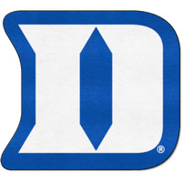 FANMATS 19580 Duke 'D' Mascot Mat, Team Color, 3' x 4'