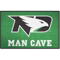 FANMATS 21682 NCAA -North Dakota Fighting Hawks Man Cave Starter Mat Accent Rug - 19in. x 30in. | Sports Fan Home Decor Rug and Tailgating Mat