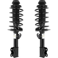 Unity Automotive 2-11108-11109-001 Front 2 Wheel Complete Strut Assembly Kit 2010-2014 Toyota Prius C