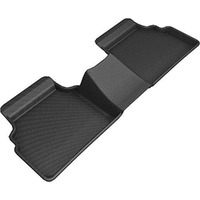 3D Maxpider Custom Fit Kagu Floor Mat (Black) Compatible with Hyundai Sonata 2020-2025 / Kia K5 Fwd 2021-2025 - Second Row