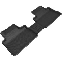 3D MAXpider 19-21 Audi E-Tron Kagu 2nd Row Floormats - Black (L1AD05921509)