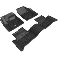 3D MAXpider Custom Fit All-Weather Floor Mat for 2020-2020 Land Rover Range Rover EVOQUE Black ELITECT Series