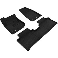 3D MAXpider All-Weather Carpeted Floor Mats Custom Fit for 2016-2020 Buick Envision Car Floor Liners Elegant Series (1ST & 2ND Row)