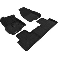 3D MAXpider All-Weather Carpeted Floor Mats Custom Fit for 2019-2021 Acura RDX Car Floor Liners Elegant Series (1ST & 2ND Row)