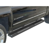 Auto Parts Specialist S-Series Black Running Boards Compatible with 2009-2018 Dodge Ram 1500 Quad Cab (Incl. 2019-2021 Classic)