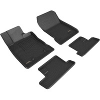 3D MAXpider Custom Fit Kagu Floor Mat (Black) for 2022 Toyota GR86 - Complete Set