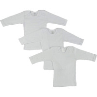 Bambini Long Sleeve White Lap T-shirt