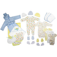 Bambini Newborn Baby Boys 25 Pc Layette Set