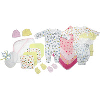 Bambini Newborn Baby Girls 21 Pc Layette Set