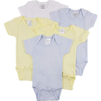 Bambini Short Sleeve One Piece 5 Pack