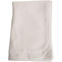 Bambini White Receiving Blanket-30x40