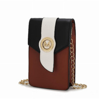 MKF Collection by Mia K. MKF-X745BK Riley Phone Crossbody Bag