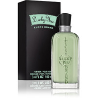 Lucky You Cologne Spray for Men, Valentine's Day Gift for Him, Day or Night Casual Scent with Bamboo Stem Fragrance Notes, 3.4 Fl Oz