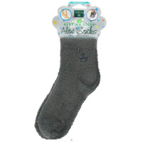 Earth Therapeutics Socks Aloe Infused Grey Pair3