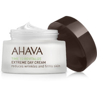 AHAVA Extreme Day Cream - Silky Soft, Reduces Wrinkles, Firms & Strengthens Skin, Enriched ith Patented Extreme Complex, Exclusive Dead Sea Osmoter, Peptides, Hyaluronic Acid & Resveratrol 1.7 Fl.Oz