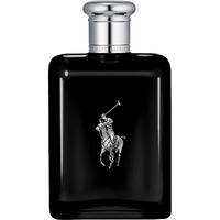 Ralph Lauren FRAGRANCES Polo Black - Eau de Toilette - Men's Cologne - Woody & Fresh - With Patchouli, Sandalood, and Mandarin - Medium Intensity - 6.7 Fl Oz