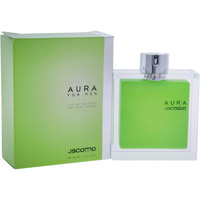 Jacomo Aura Eau de Toilette Spray for Men, 1.4 Ounce