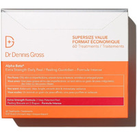 Dr. Dennis Gross Alpha Beta Extra Strength Daily Peel  2-Step Exfoliating Pads for Enhanced Anti-Aging, Smoother Skin, and Radiant Complexion, 60 Treatments