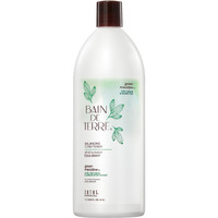 Bain de Terre Green Meado Balancing Conditioner, Gentle Moisture Balance for Soft, Silky & Bouncy Hair ith Argan & Monoi Oils, Paraben-free, Color-Safe, Vegan, 33.8 Fl Oz