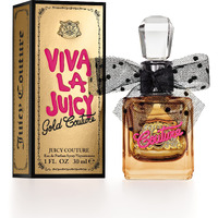 Juicy Couture Viva La Juicy Gold Eau De Parfum, Women's Perfume with Notes of Luscious Berry, Jasmine Sambac & Vanilla Cream - Fruity & Sweet Perfume for Women, EDP Spray, 1.0 fl oz