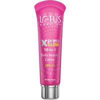 Lotus Herbals Xpress Glow 10 in 1 Daily Beauty Creme Royal Pearl, 30g