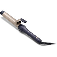 Bio Ionic GoldPro 1.25  Curling Iron, Blue, Moisturising Heat & 24K Gold MX, New & Improved 12% Longer Barrel Ceramic Curling Iron with Adjustable Heat, Versatile Curling Wand for Long-Lasting Curls