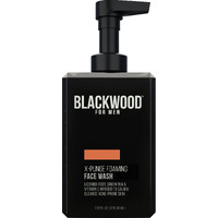 Blackwood For Men X-Punge Foaming Face Wash - Acne Facial Cleanser For Oily to Normal Skin - Deep Cleanse for Exfoliation - Natural Vegan Formula - Paraben Free, Sulfate Free, & Cruelty Free (7.32 oz)