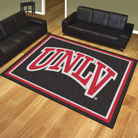 FANMATS NCAA UNLV Rebels University of Nevada, Las Vegas (UNLV) 8X10 Rug, Team Color, One Sized