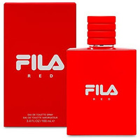 FILA RED Fragrance for Men - Eau de Toilette Spray ith Notes of Bergamot, Jasmine, Nutmeg, Sandalood, and More - Sport-Inpired Scent for Day or Night - 3.4 oz.