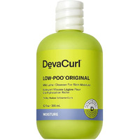 DevaCurl Low-Poo Original Mild Lather Cleanser for Rich Moisture, 12 fl. oz.