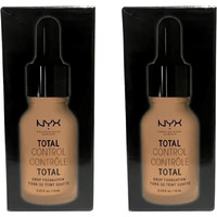 Pack of 2 NYX Total Control Drop Foundation, Golden # TCDF13