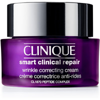 Clinique Smart Clinical Repair Wrinkle Correcting Face Cream With Hyaluronic Acid + Peptides | Anti-Aging + Hydrating, 1.7 Fl Oz