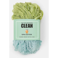 Spa Accessories Spa Sister Jumbo Sponge 2 Pack (green & Marine)