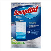 DampRid FG80 Hanging Moisture Absorber Fresh Scent 14 oz (Pack of 6)