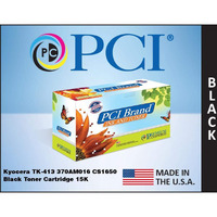 PCI Brand Compatible Toner Cartridge Replacement for Kyocera TK-413 370AM016 CS1650 Black Toner Cartridge 15K Yield