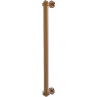 Allied Brass 402AD-RP 18 Inch Refrigerator Dotted Accents Appliance Pull, Brushed Bronze