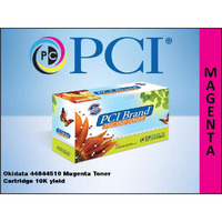 PCI Brand Compatible Toner Cartridge Replacement for Okidata 44844510 Magenta Toner Cartridge 10K Yield