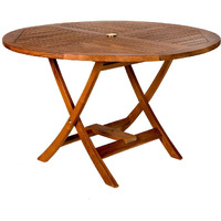 All Things Cedar TR48 Teak Round Table