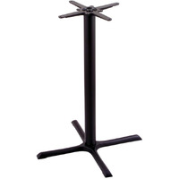 Holland Bar Stool Co. 211-30 Table Base, Black Wrinkle