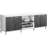 Monarch Specialties Tv Stand - 60  L/White/Grey