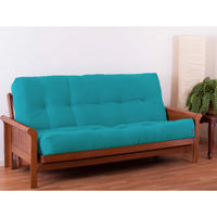 Blazing Needles Renewal 9  Twill Futon Mattress, Full, Mojito Lime