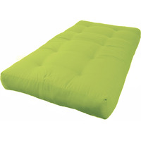 Blazing Needles Renewal 8  Twill Futon Mattress, Twin, Mojito Lime