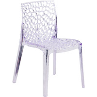 Flash Furniture Vision Series Transparent Stacking Side Chair