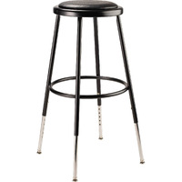 NPS 19 -27  Height Adjustable Heavy Duty Vinyl Padded Steel Stool