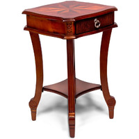 All Things Cedar Designer End Table, Cherry