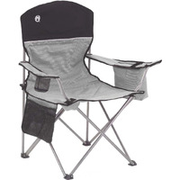 2000020256 Oversized Portable Quad Deck Chair W/Cooler - Black/Grey (2000003082)