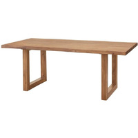 New Pacific Direct Windsor 79  Live-Edge Dining Table