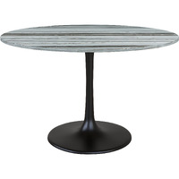 Zuo Central City Dining Table Gray & Black