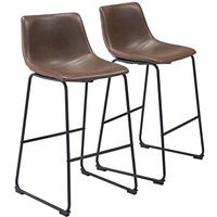 Zuo Smart Barstool Vintage Espresso